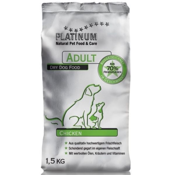 Platinum Natural Adult Chicken - Kuřecí 1,5kg