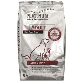 Platinum Natural Adult Lamb & Rice - Jehněčí s rýží 15kg 