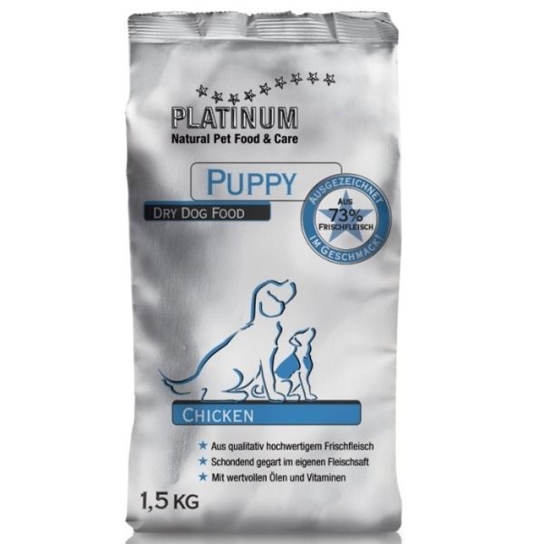 Platinum Natural Puppy Chicken - Kuřecí pro štěňata 1,5kg