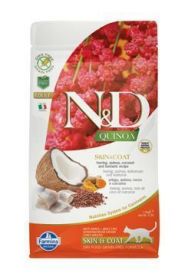 N&D GF Quinoa CAT Skin&Coat Herring&Coconut 1,5kg