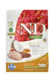 N&D GF Quinoa CAT Skin&Coat Quail&Coconut 300g