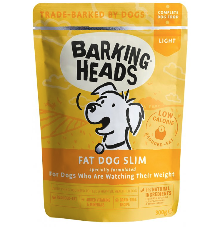 BARKING HEADS Fat Dog Slim kapsička 300g