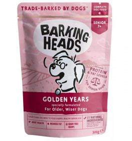 Barking Heads Golden Years - kapsička pro psy 300g