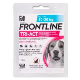 Frontline Tri-Act spot-on pro psy M (10-20 kg)
