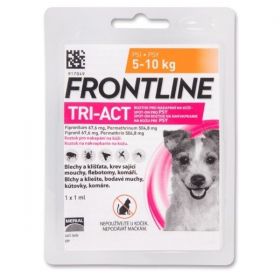 Frontline Tri-Act spot-on pro psy S (5-10 kg)