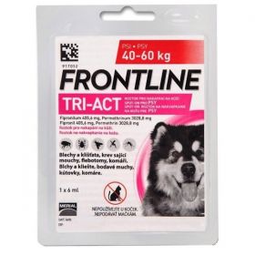 Frontline Tri-Act spot-on pro psy XL (40-60 kg)