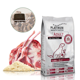 Platinum Natural Adult Lamb & Rice - Jehněčí s rýží 5kg