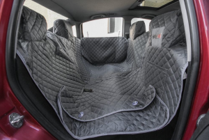 Ochranný potah na sedačky do auta - šedý