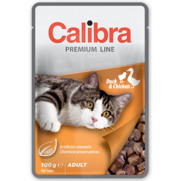  Calibra Cat Premium Adult Duck & Chicken 100g