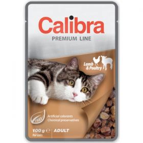 Calibra Cat Premium Adult Lamb &amp; Poultry 100g