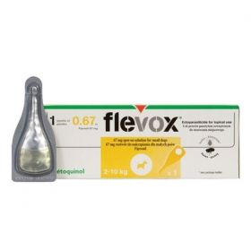 Flevox spot-on pro psy S (2-10 kg) 1x0,67 ml