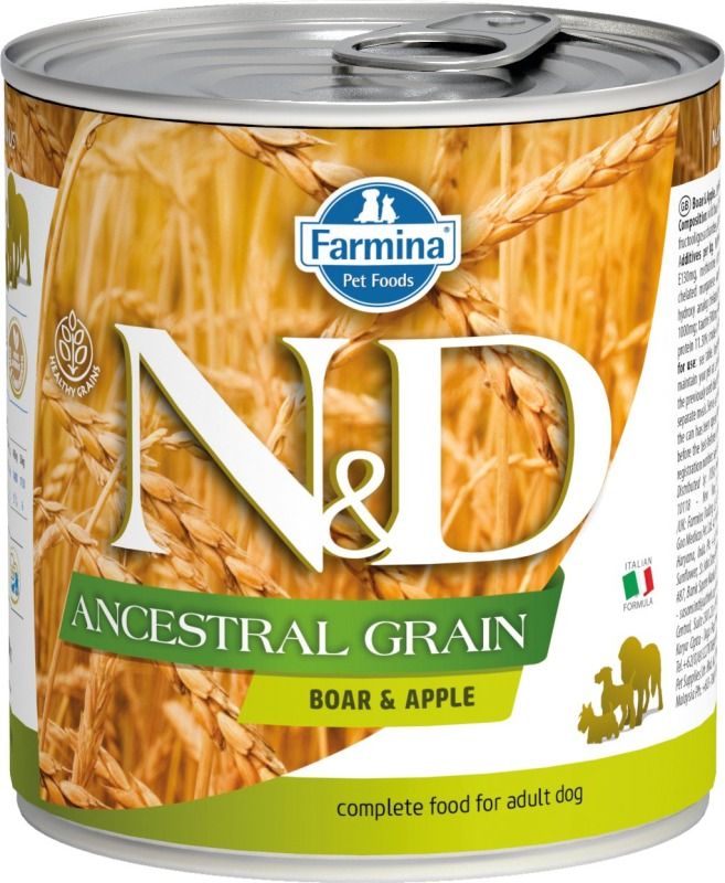 N&D Low Grain Dog konz. Adult Boar & Apple 285 g