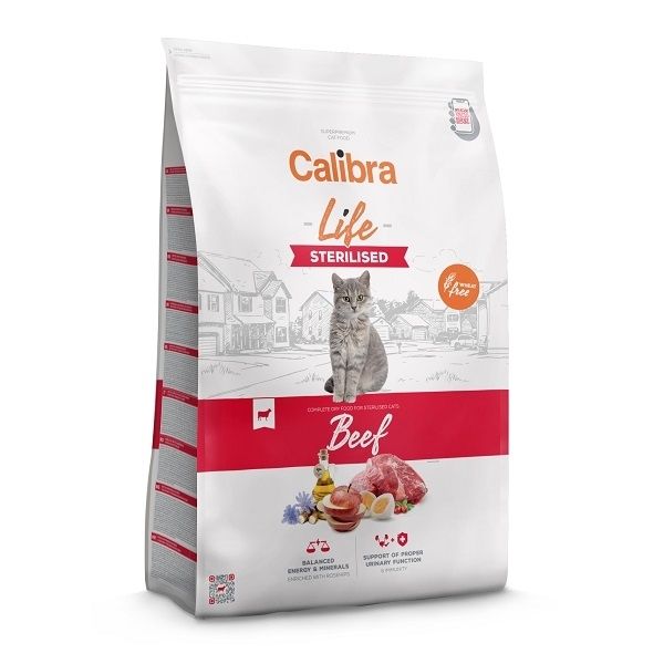 Calibra Cat Life Sterilised Beef 1,5kg