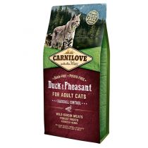 Carnilove Cat Duck&Pheasant Adult Hairball Control 2kg
