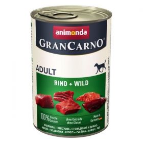 Animonda GranCarno konzerva ADULT hovězí/zvěřina 400g