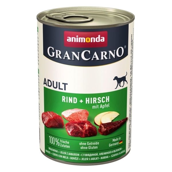 Animonda GranCarno konzerva ADULT jelení/jablko 400g