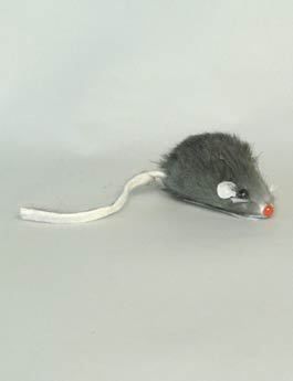 Myš 5cm kožešinová Šedá 1ks TR Trixie