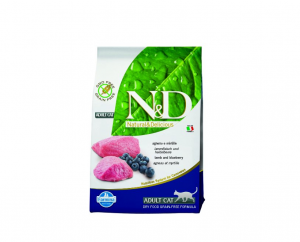 N&D Grain Free CAT Adult Lamb & Blueberry 300g